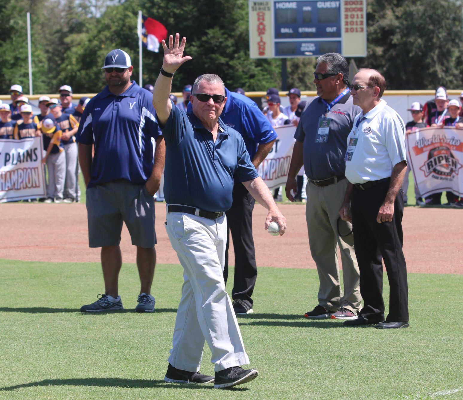 PLAY BALL: World Series gets underway with opening ceremonies